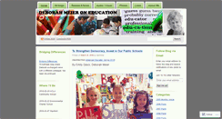 Desktop Screenshot of deborahmeier.com